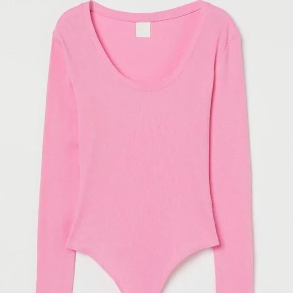 Pink bodysuit